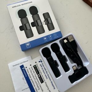 MAYBESTA Micrófono de solapa Lavalier inalámbrico